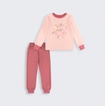 Пижама детская Bembi 6 - 11 лет Интерлок Коралловый ПЖ53