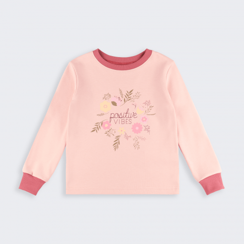 Пижама детская Bembi 6 - 11 лет Интерлок Коралловый ПЖ53