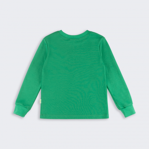 Пижама детская Bembi 6 - 11 лет Интерлок Зеленый/Черный ПЖ53