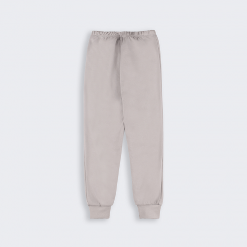 Пижама детская Bembi 6 - 11 лет Интерлок Светло-розовый/Серый ПЖ53