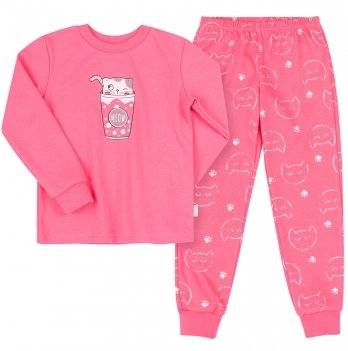 Пижама детская Bembi 1 - 1,5 лет Интерлок Розовый ПЖ53