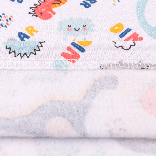 Пижама детская Bembi 2 - 8 лет Байка Белый/Синий ПЖ55