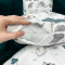 Детское постельное белье в кроватку Oh My Kids Zoo Велюр/Сатин Бирюзовый ПК-093-СХ