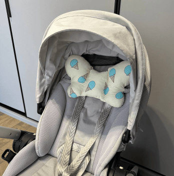 Детская подушка бабочка Merrygoround Ice cream Голубой PKL_26