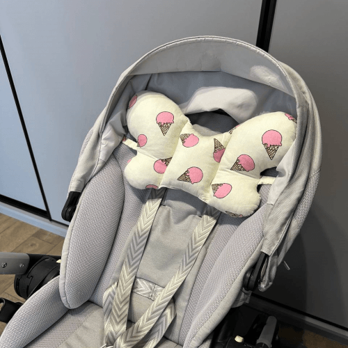 Детская подушка бабочка Merrygoround Ice cream Розовый PKL_27