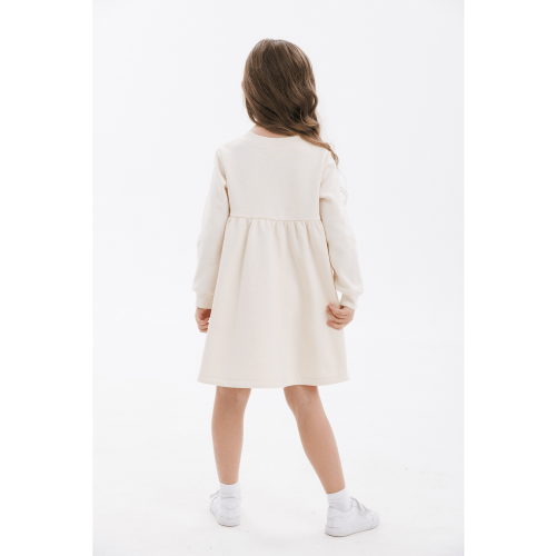 Платье детское Bembi Autumn 2025 1,5 - 5 лет Трикотаж шардон Молочный ПЛ426