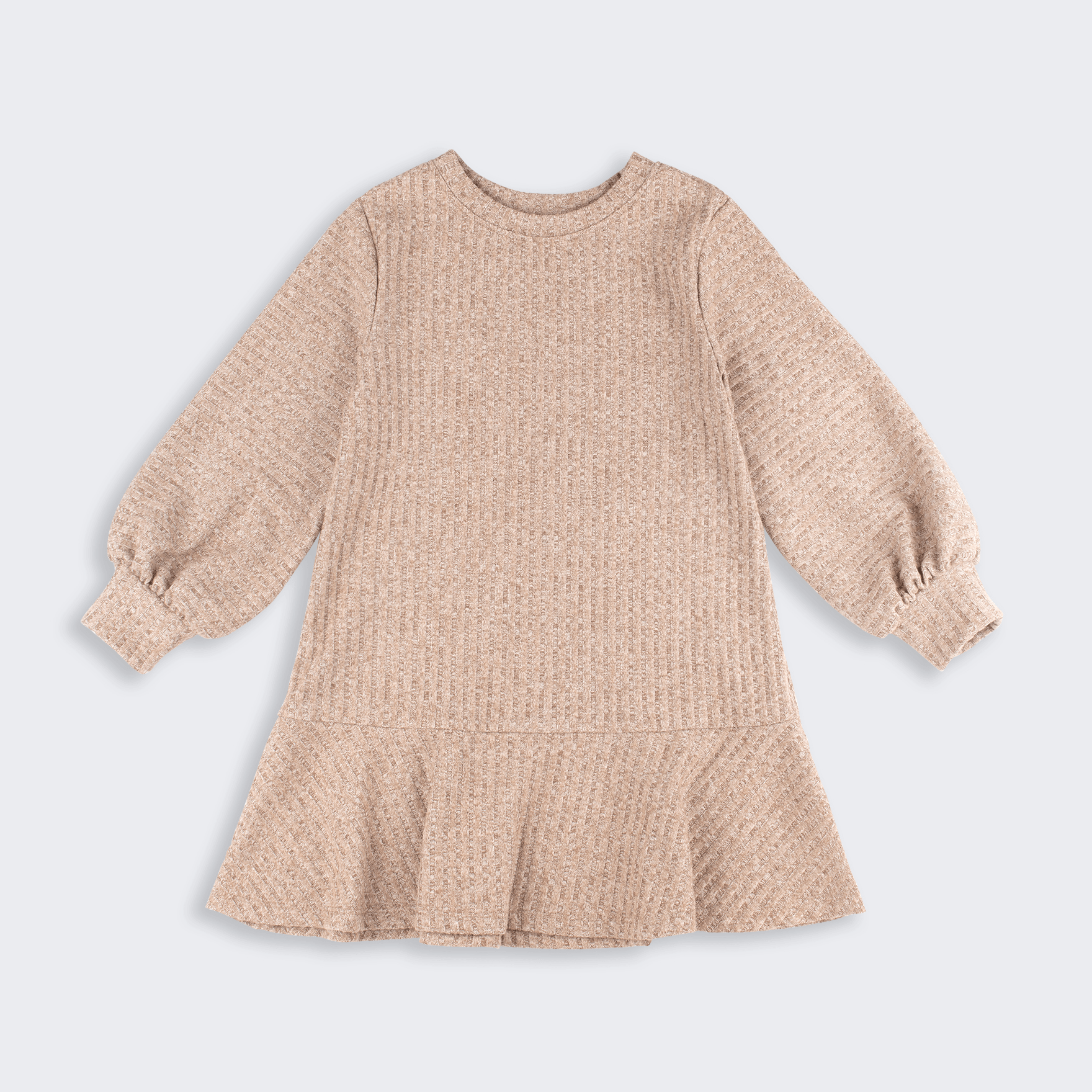 Платье детское Bembi Autumn 2025 4 - 7 лет Шардон качкорсе Бежевый ПЛ431