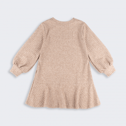 Платье детское Bembi Autumn 2025 4 - 7 лет Шардон качкорсе Бежевый ПЛ431