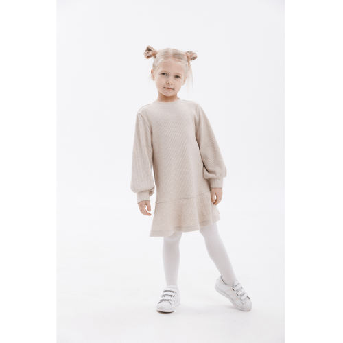 Платье детское Bembi Autumn 2025 4 - 7 лет Шардон качкорсе Бежевый ПЛ431