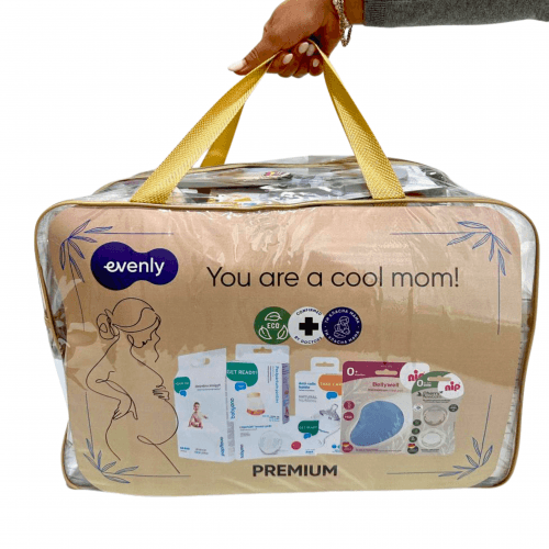 Сумка в роддом Evenly с наполнением Premium S-002