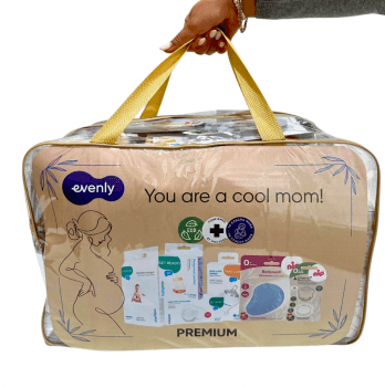 Сумка в роддом Evenly с наполнением Premium S-002