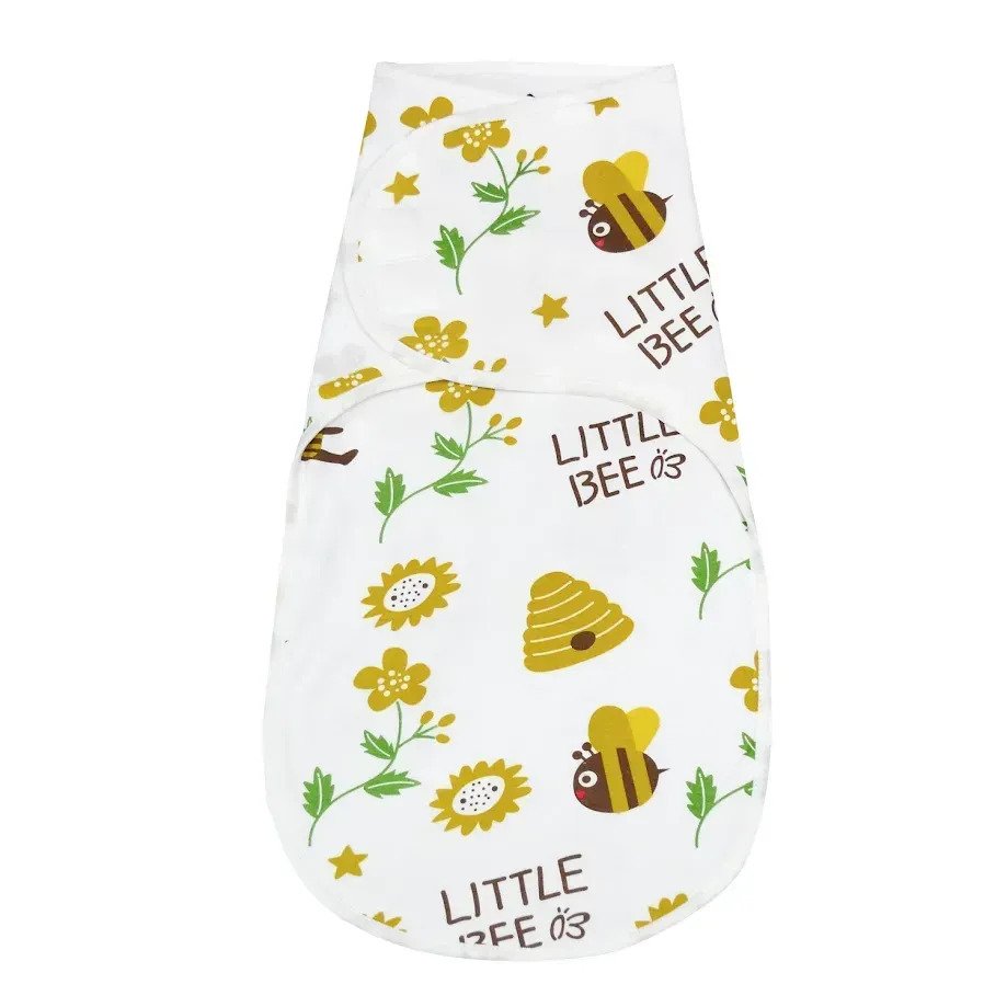 Пеленка кокон для новорожденных на липучках Minikin I Like Honey 0 - 3 мес Желтый 194803