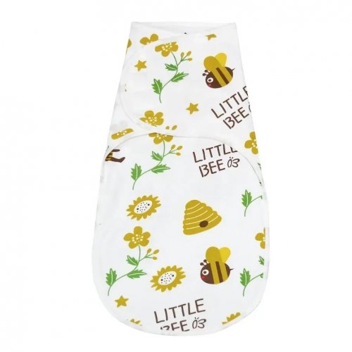 Пеленка кокон для новорожденных на липучках Minikin I Like Honey 0 - 3 мес Желтый 194803