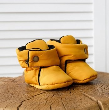 Пинетки сапожки Magbaby 0-12 мес Горчичный 106929