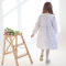 Платье детское ELA Textile&Toys Перышки 7 - 9 лет Сатин Белый/Розовый/Бежевый DS002CF