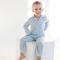 Муслиновая пижама детская ELA Textile&Toys 1,5 - 9 лет Муслин Голубой PJ004BL