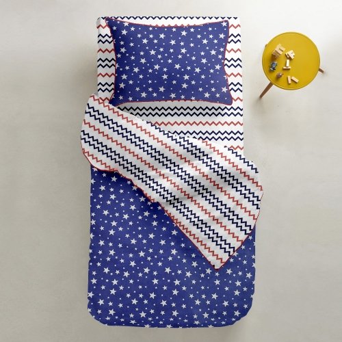 Детская наволочка бязь Cosas Starfall Blue 60х40 см