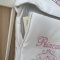 Конверт на выписку зима с ортопедическим матрасом BetiS Принцеса Атлас/Кулир Белый/Розовый 34х70 см 27079816