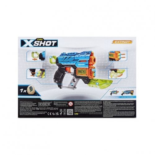 Детская игрушка бластер Zuru X-Shot Dino Extinct New 4870R