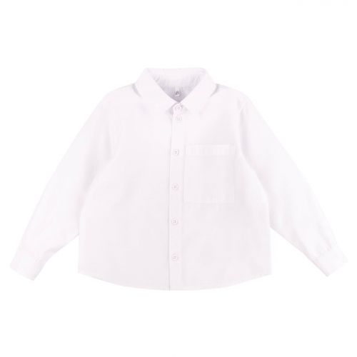 Рубашка для мальчика Bembi City collection 1,5 - 6 лет Ткань сорочечная Белый РБ210