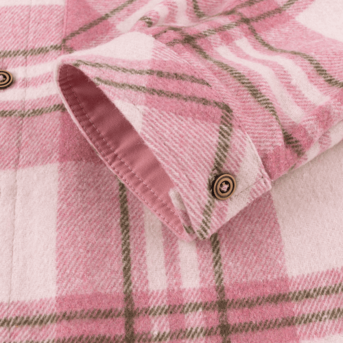 Детская фланелевая рубашка Bembi 6 - 13 лет Фланель Розовый 3G3 РБ221