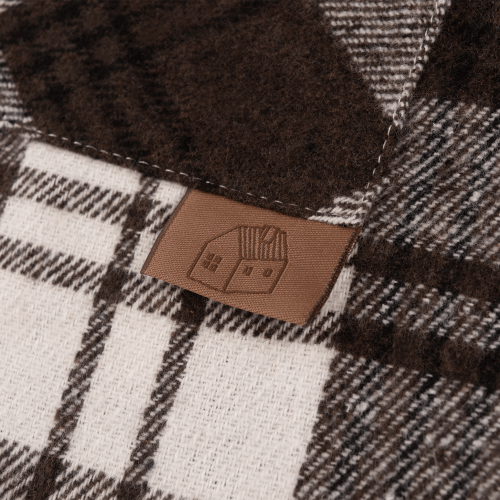 Детская фланелевая рубашка Bembi 6 - 13 лет Фланель Коричневый H23 РБ221