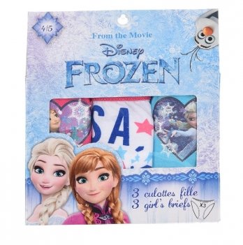 Трусики для девочки Disney Official Frozen, 3шт