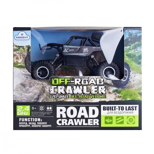 Машинка на радиоуправлении Sulong Toys Off-Road Crawler Rock Sport 1:20 Черный SL-110AB