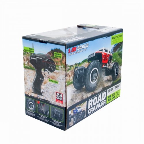 Машинка на радиоуправлении Sulong Toys Off-Road Crawler Rock Sport 1:20 Черный SL-110AB