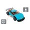 Машинка на радиоуправлении Sulong Toys Speed Racing Driftr Red Sing 1:24 Голубой SL-292RHB