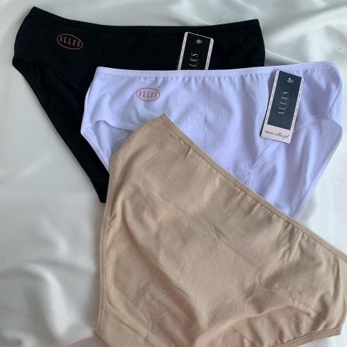 Трусы женские классические Alles Soft Cotton Белый 2 шт