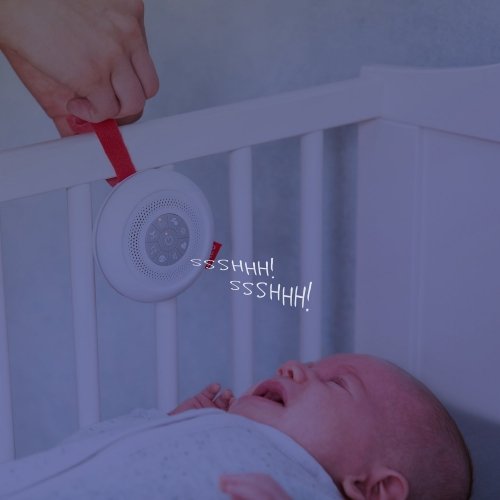 Портативный мобиль для новорожденных Zazu с колыбельными и белым шумом ZA-SUZY-01