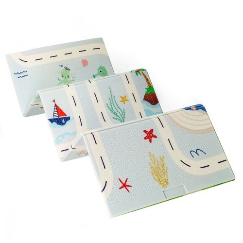 Термоковрик складной детский Sticker Wall Океан-Ростомер 117х170х0,8 см SW-00003030