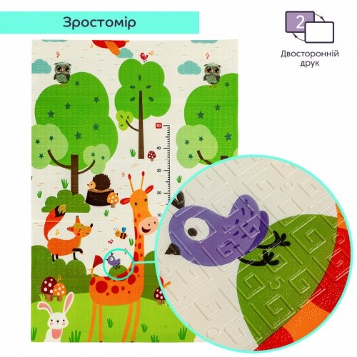 Термоковрик складной детский Sticker Wall Океан-Ростомер 117х170х0,8 см SW-00003030