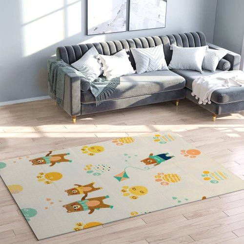 Термоковрик складной детский Sticker Wall Воздушные шарики 117х170х0,8 см SW-00003031