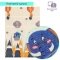 Термоковрик складной детский Sticker Wall Воздушные шарики 117х170х0,8 см SW-00003031
