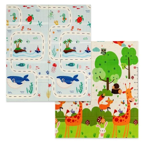 Термоковрик складной детский Sticker Wall Океан-Ростомер 147х177х0,8 см SW-00003032
