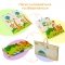 Термоковрик складной детский Sticker Wall Лисички-Ростомер 147х177х0,8 см SW-00003033