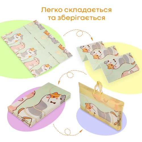 Термоковрик складной детский Sticker Wall 147х196х0,7 см SW-00003034