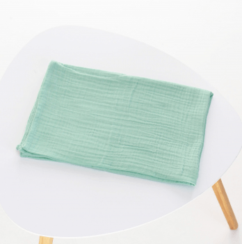 Муслиновая пеленка для детей ELA Textile&Toys Однотон Муслин Салатовый 100х80 см MD002LGN