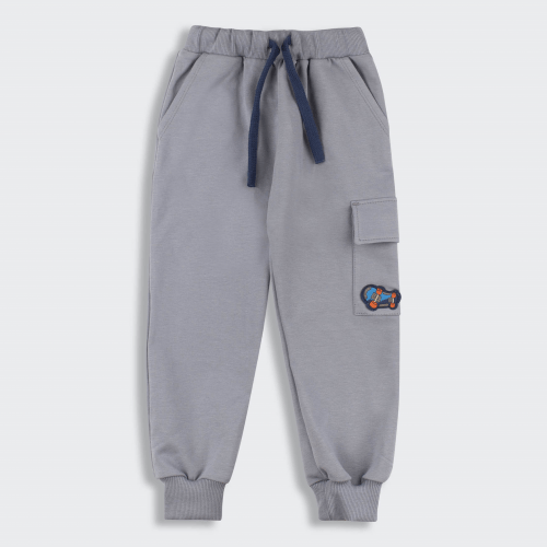 Детские штаны на мальчика Bembi 2 - 6 лет Трикотаж двунитка Серый ШР852