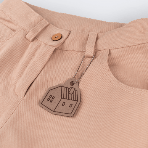 Детские штаны на девочку Bembi 6 - 13 лет Коттон Бежевый G00 ШР901