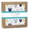 Муслиновая пеленка для детей Cosas Голубой Sheep Blue Skyey Grey