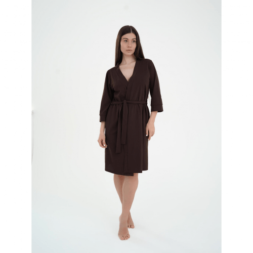 Халат для беременных и кормящих Мамин Дім Smart Care Шоколадный 25316