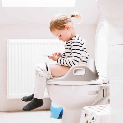 Накладка на унитаз детская BabyGO Pro Seat Серый 9002