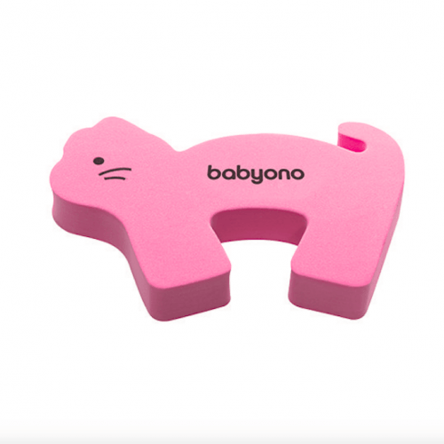 Защитная блокада дверей BabyOno Животные, 958 Розовый 