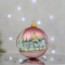 Новогодний шар на елку Santa Shop Софіївський собор Розовый 10 см 4820001180350