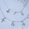 Серебряный кулон женский UD Kashtan с фианитами ЛК-0168Р