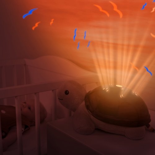 Музыкальный ночник проектор для новорожденных Zazu Tim Черепаха ZA-TIM-01