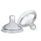 Соска для бутылочки силиконовая 2 шт Tommee Tippee Closer to Nature 6m+ Для густой пищи TT0197